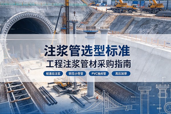 滦南注浆管选型标准