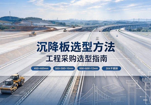 滦南沉降板选择方法