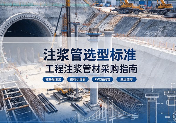 滦南注浆管选型标准